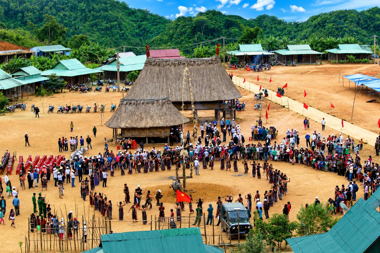 Ngày Hội Văn Hóa Cơ Tu tại Làng truyền thống Cơ Tu 