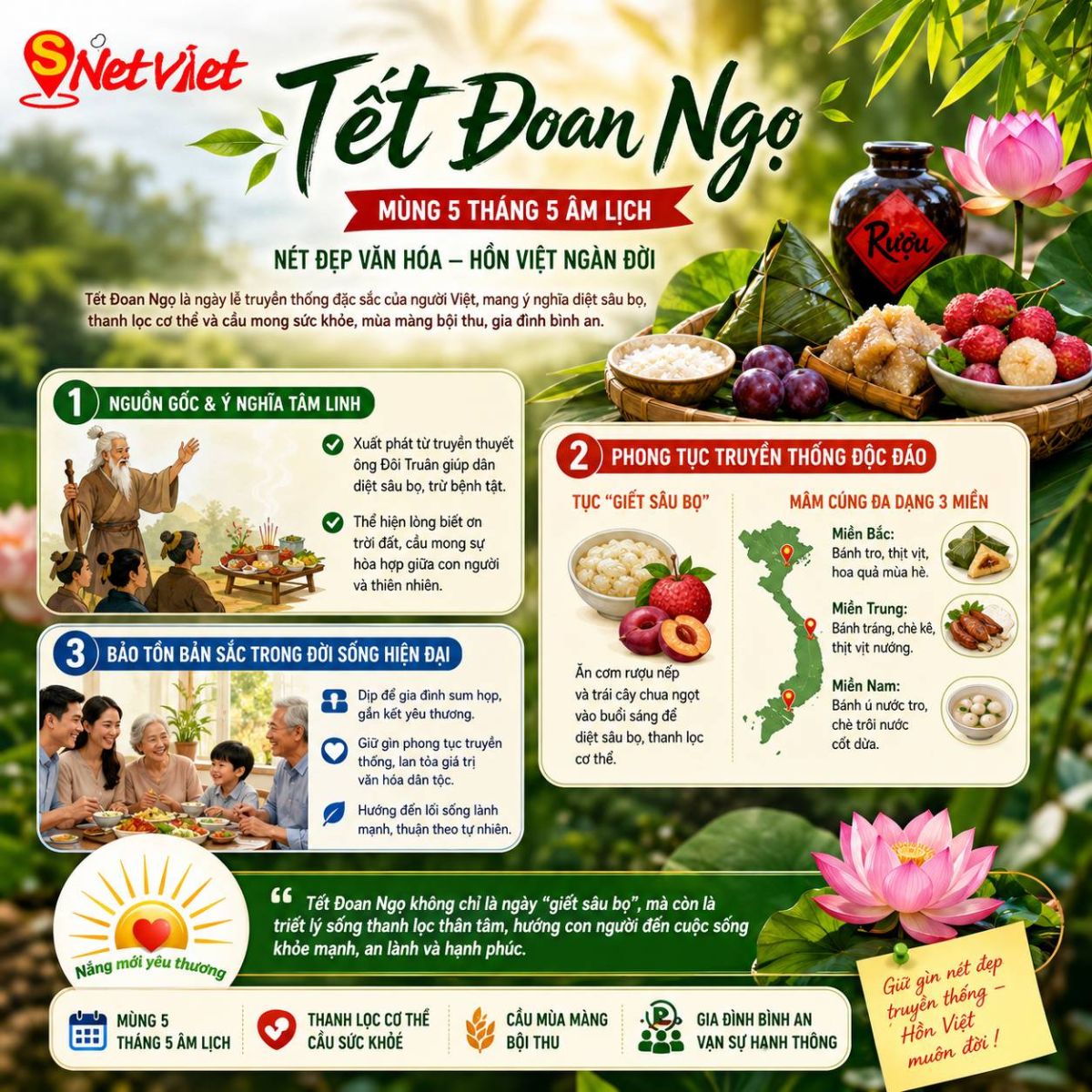 Tết Đoan Ngọ - SnetViet