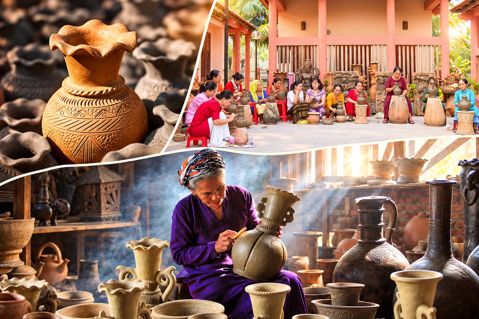Vẻ đẹp nghệ thuật trong Gốm Chăm Bàu Trúc đã khơi dậy niềm tự hào sâu sắc về di sản văn hóa phi vật thể của nhân loại