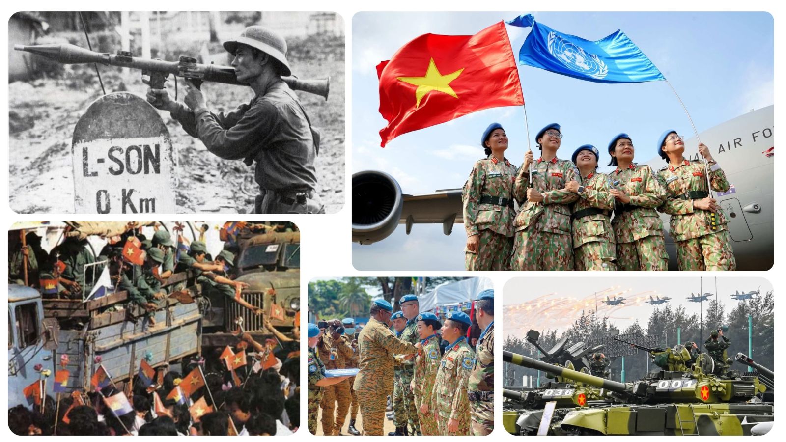 Những mốc son chói lọi trong lịch sử Quân đội Nhân dân Việt Nam 